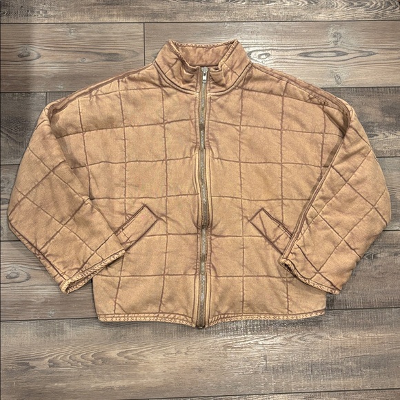 Free People Dolman Quilted Knit Jacket - Picture 4 of 7